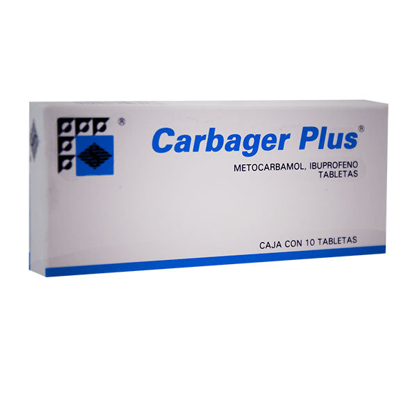 CARBAGER PLUS 10 TAB 300/300 MG