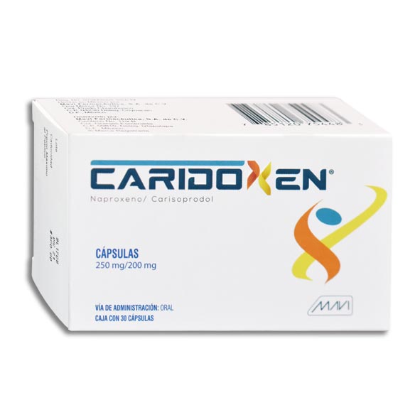 CARIDOXEN 30 CAPS 250/200 MG