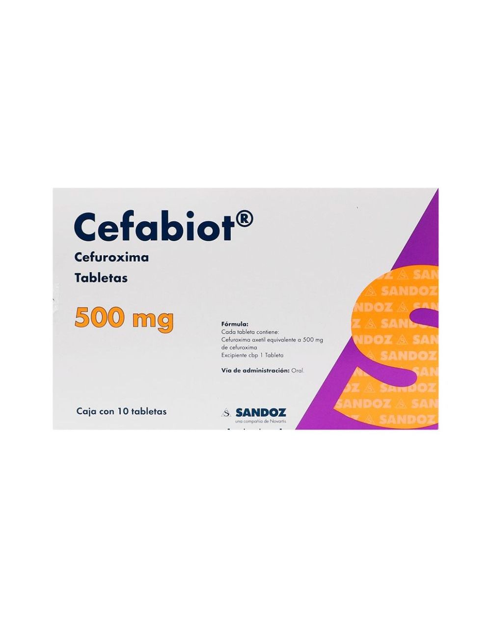 CEFABIOT 500 MG 10 TAB