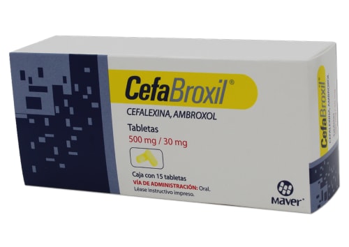 CEFABROXIL 15 TAB 500/30 MG