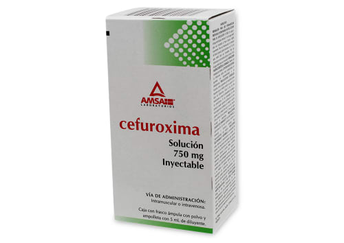 CEFUROXIMA 1 AMP 750 MG