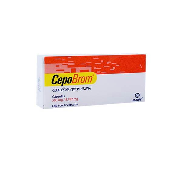 CEPOBROM 12 CAPS 500MG MAVER