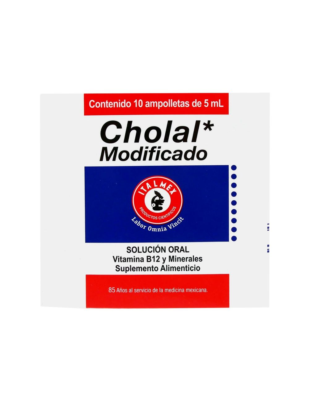 CHOLAL MOD S-ALIME AMP10X5ML
