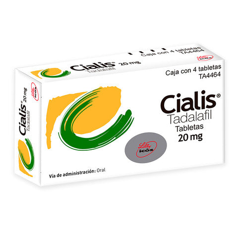 CIALIS 20 MG 4 TAB