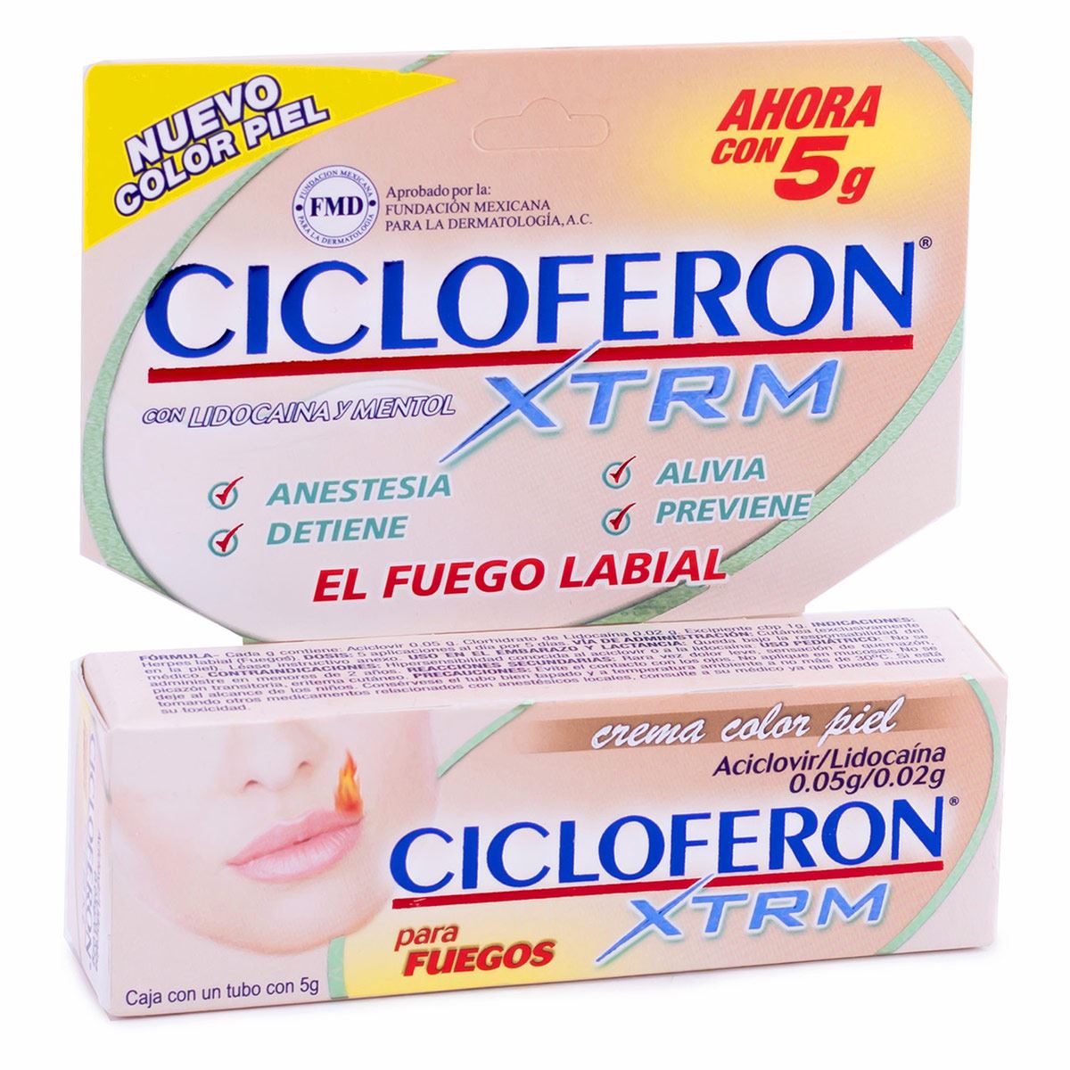 CICLOFERON EXTREM 5G CRA COLOR PIEL