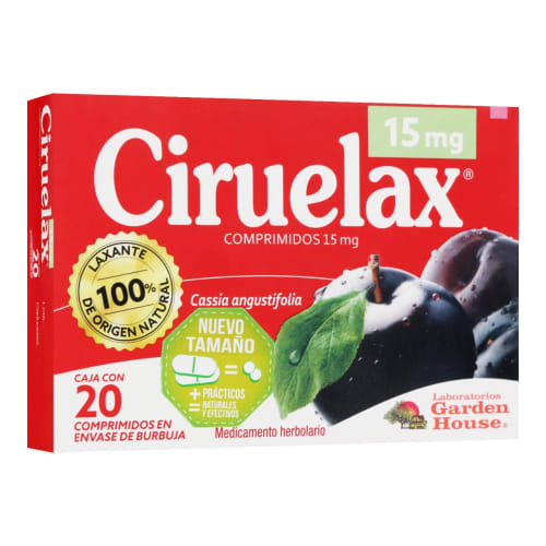CIRUELAX 15 MG 20 CPR