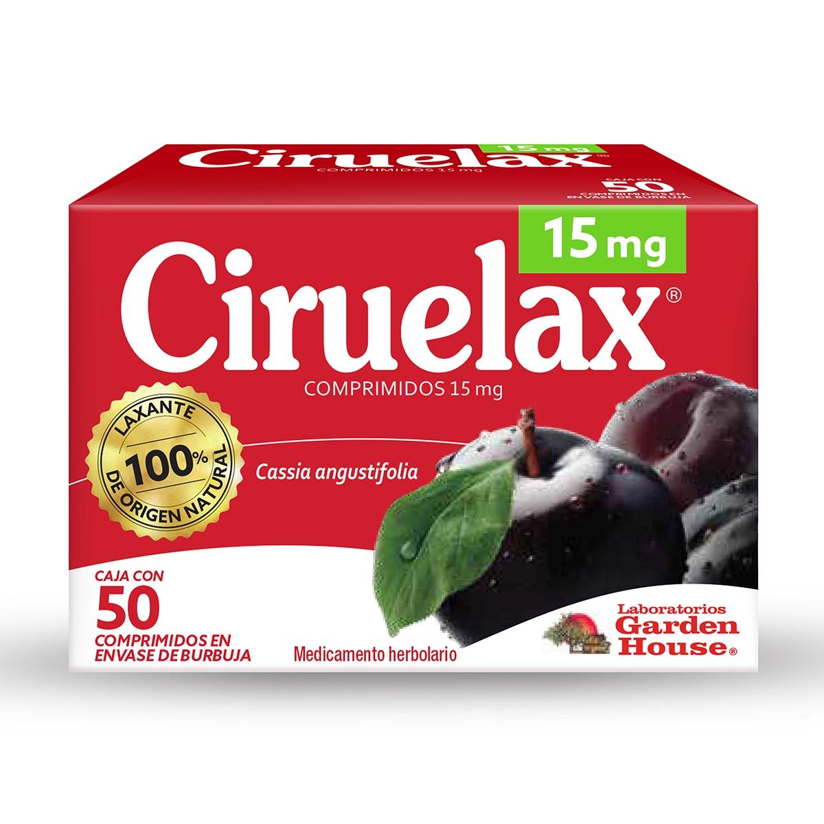 CIRUELAX 480/89.88MG 50 CPR