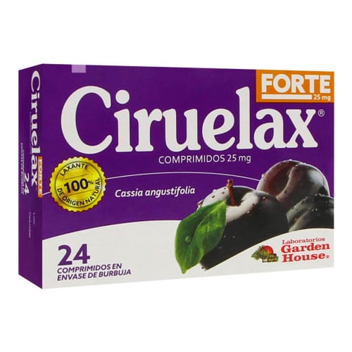 CIRUELAX FORTE 25MG COMP 24