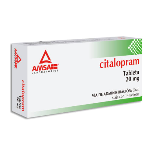 CITALOPRAM 14 TAB 20 MG