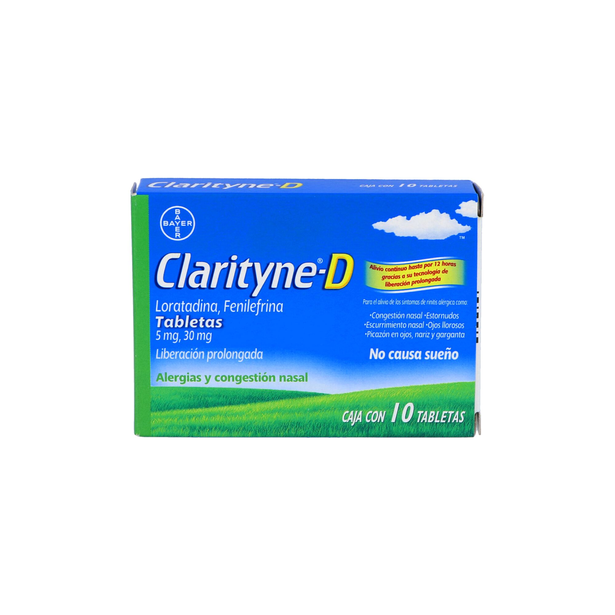 CLARITYNE-D 5/30MG 10 TAB
