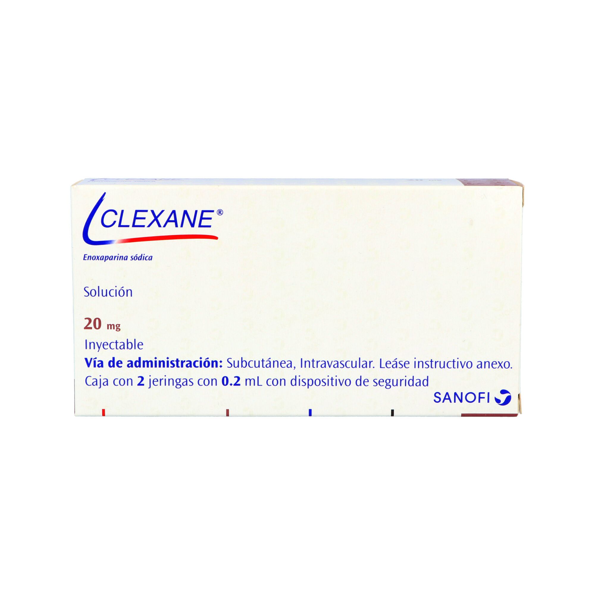 CLEXANE 20MG SOL INY 2JGAS
