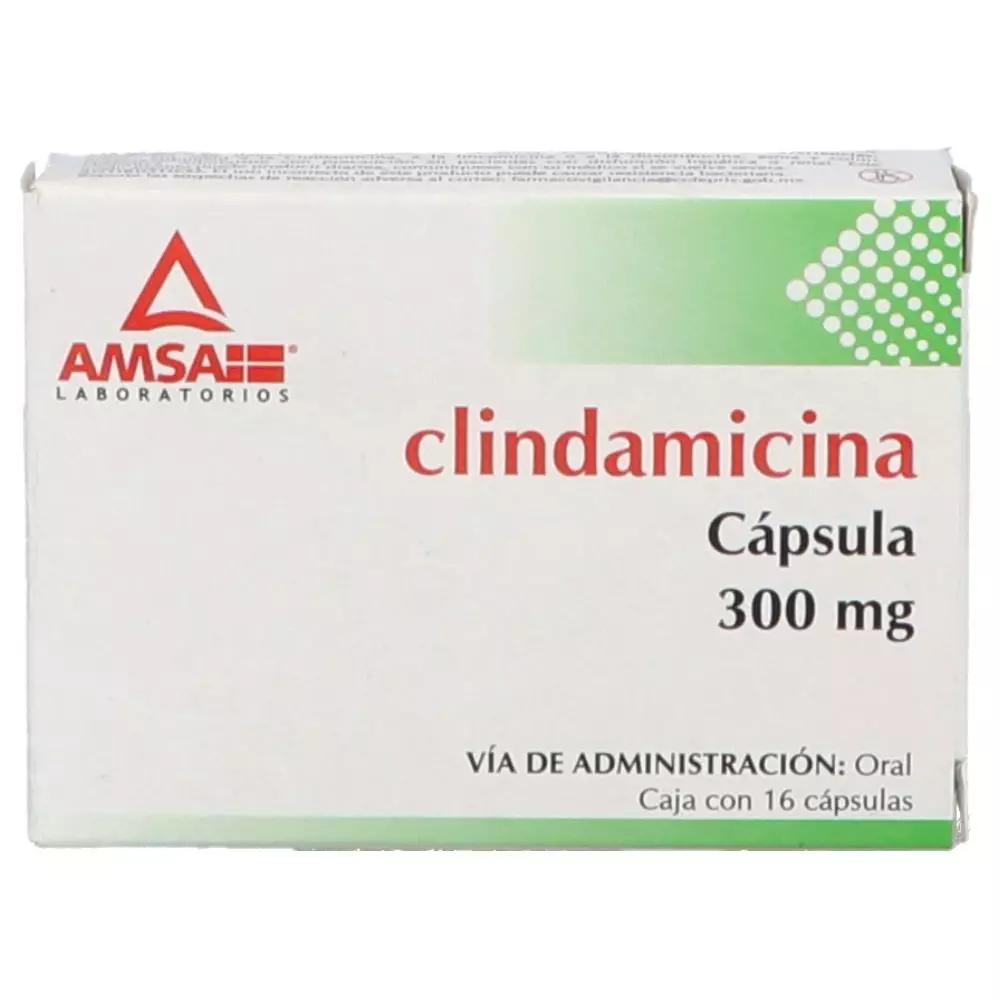 CLINDAMICINA 16 CAP 300 MG