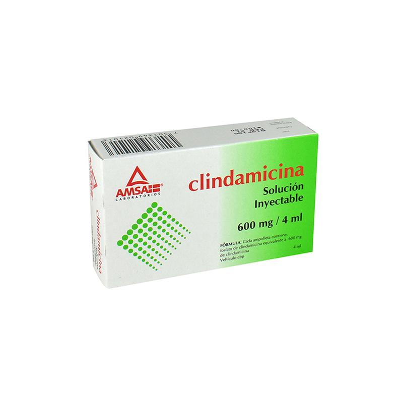 CLINDAMICINA 1 AMP 600MG/4 ML