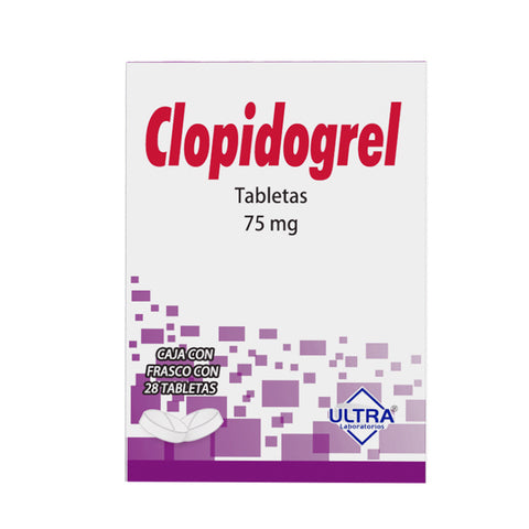 CLOPIDOGREL 28 TAB 75MG  ULTRA