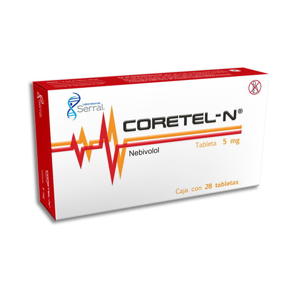 CORETEL N 28 TAB 5MG SERRAL