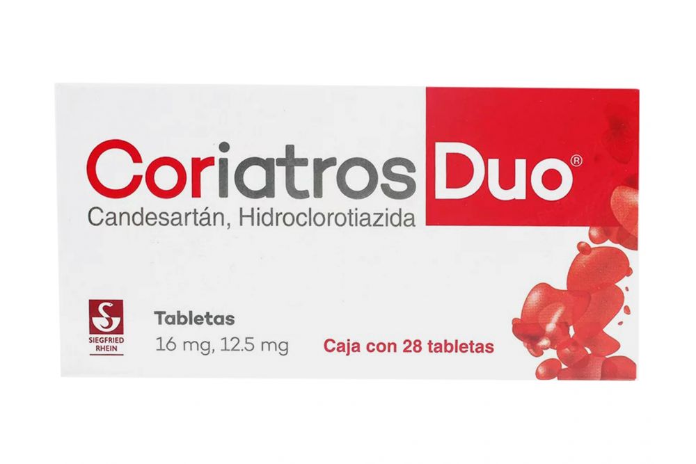CORIATROS DUO 16/12.5MG 28 TAB