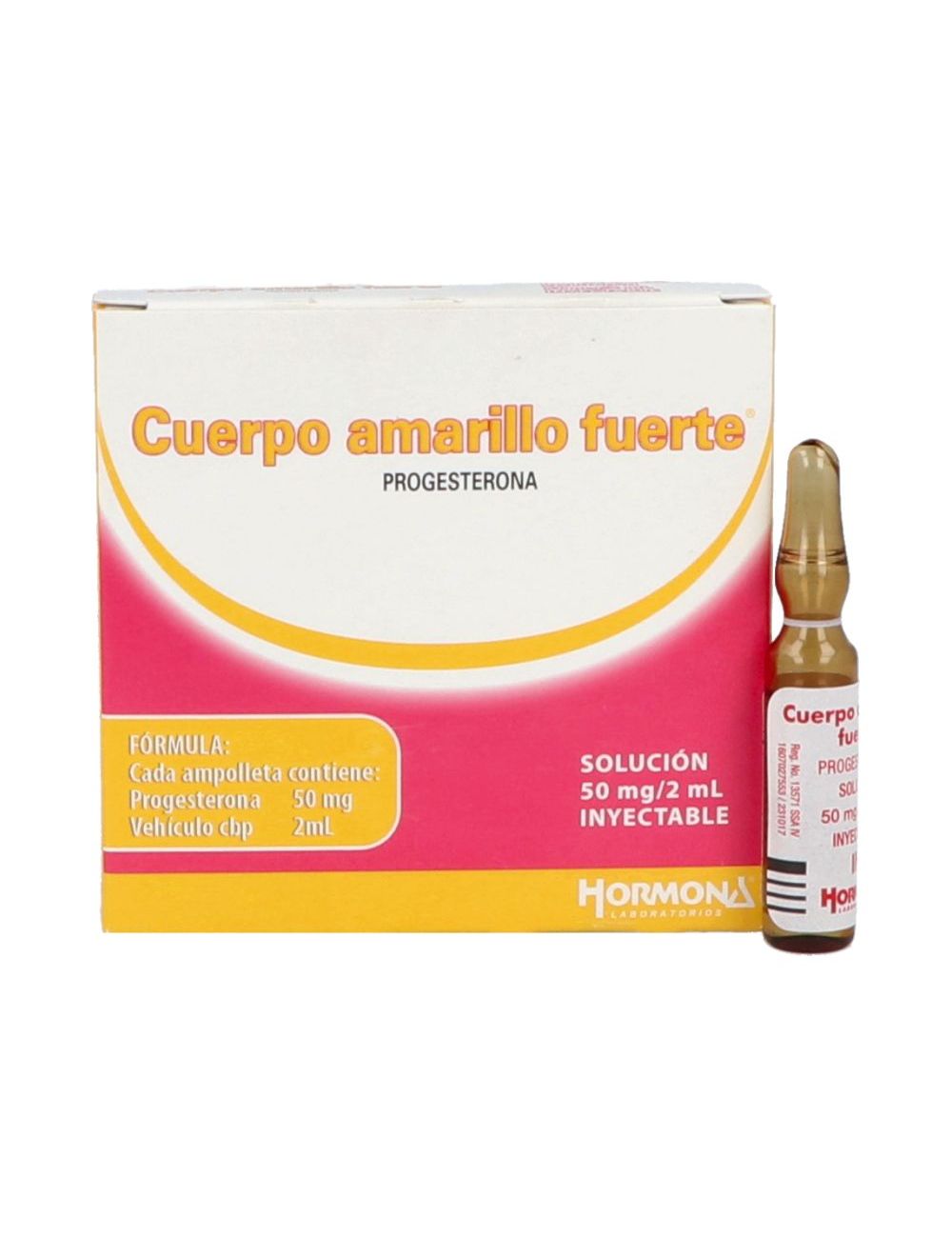 CUERPO AMARILLO FTE 6X2 ML AMP