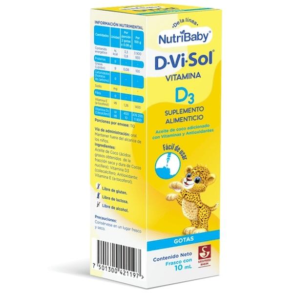 D-VI-SOL SUP ALIM 10ML GTS