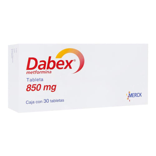 DABEX 850 MG 30 TAB