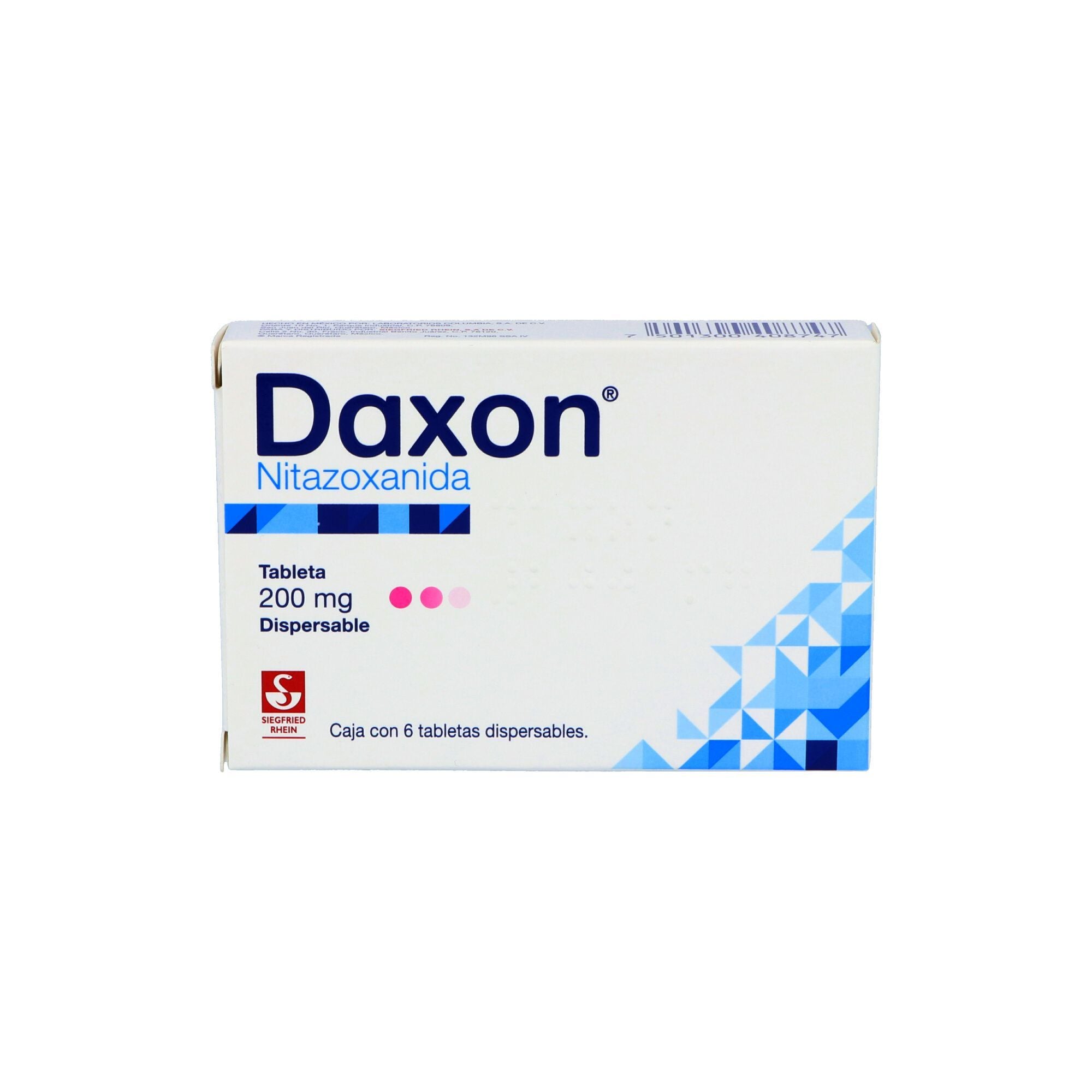 DAXON 200 MG 6 TAB DISP