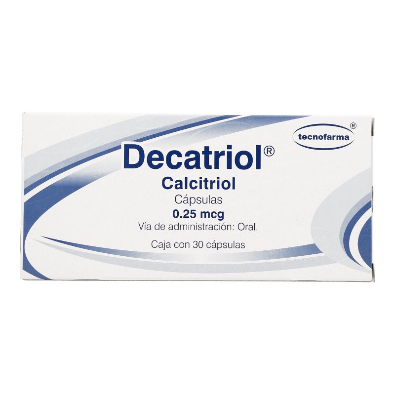 DECATRIOL 30 CAPS 0.00025 MG