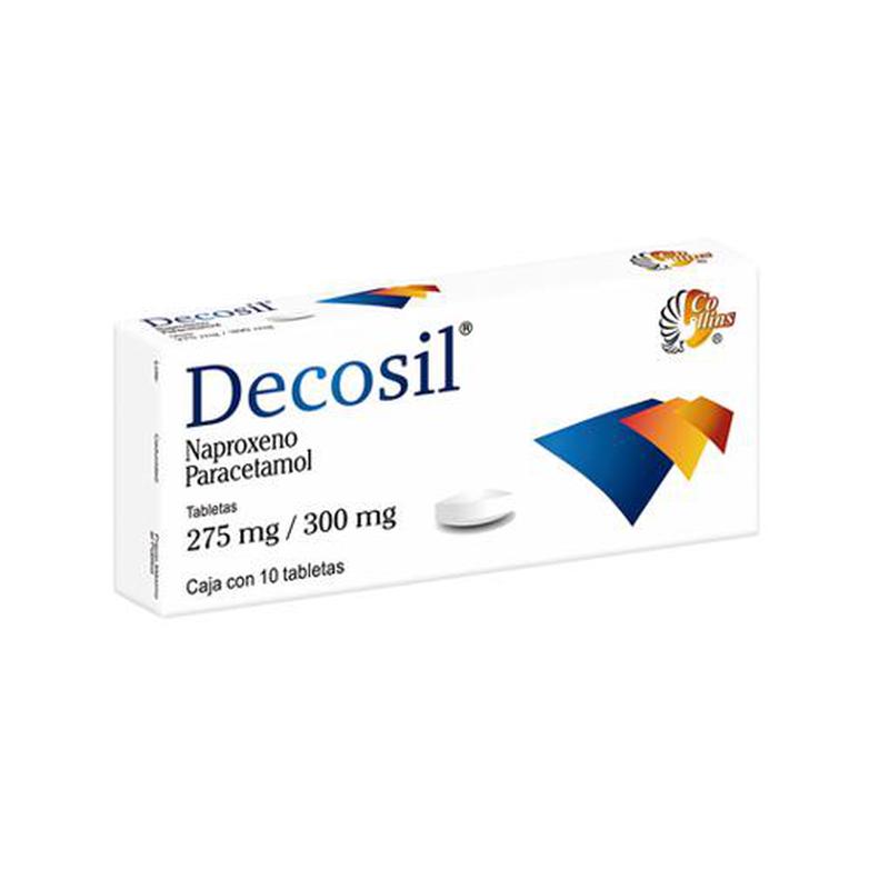 DECOSIL 10 TAB 275/300 MG