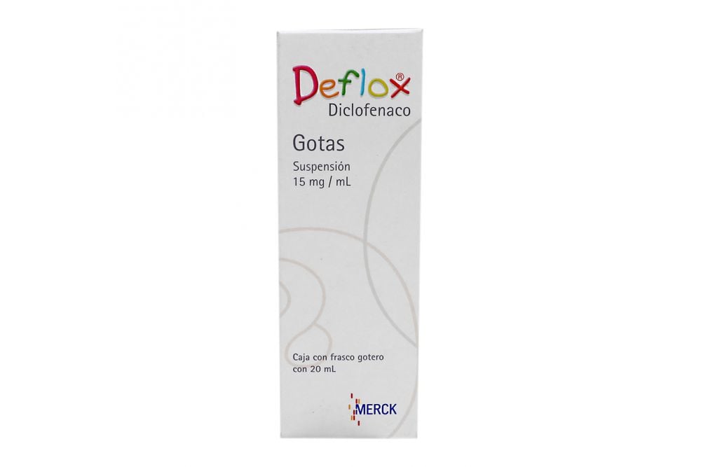 DEFLOX 15 MG GTS 20 ML
