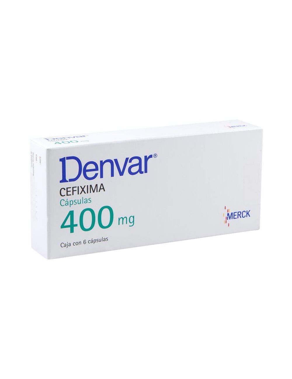 DENVAR 400 MG 6 CAPS