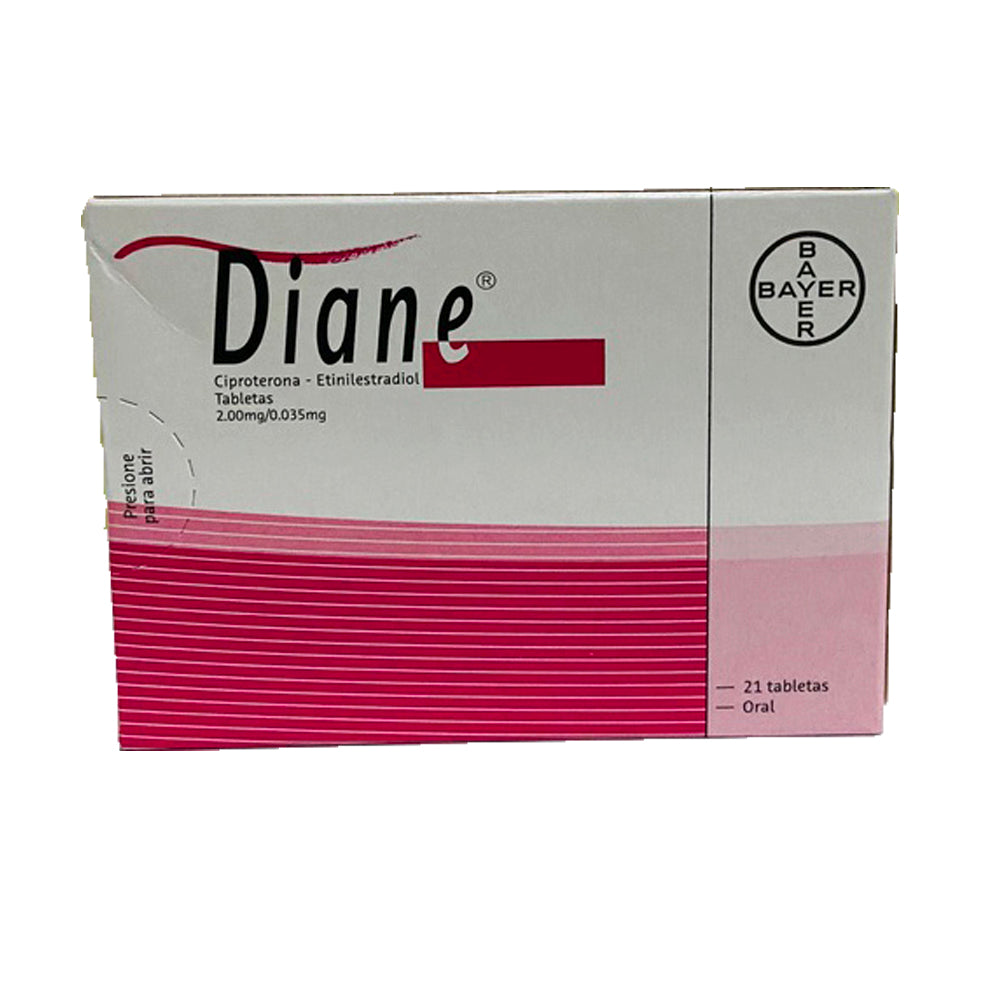 DIANE 2/0.035 MG GRAG 21