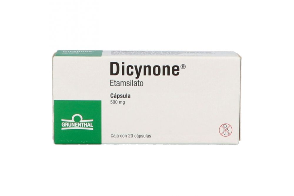DICYNONE 500 MG 20 CAPS