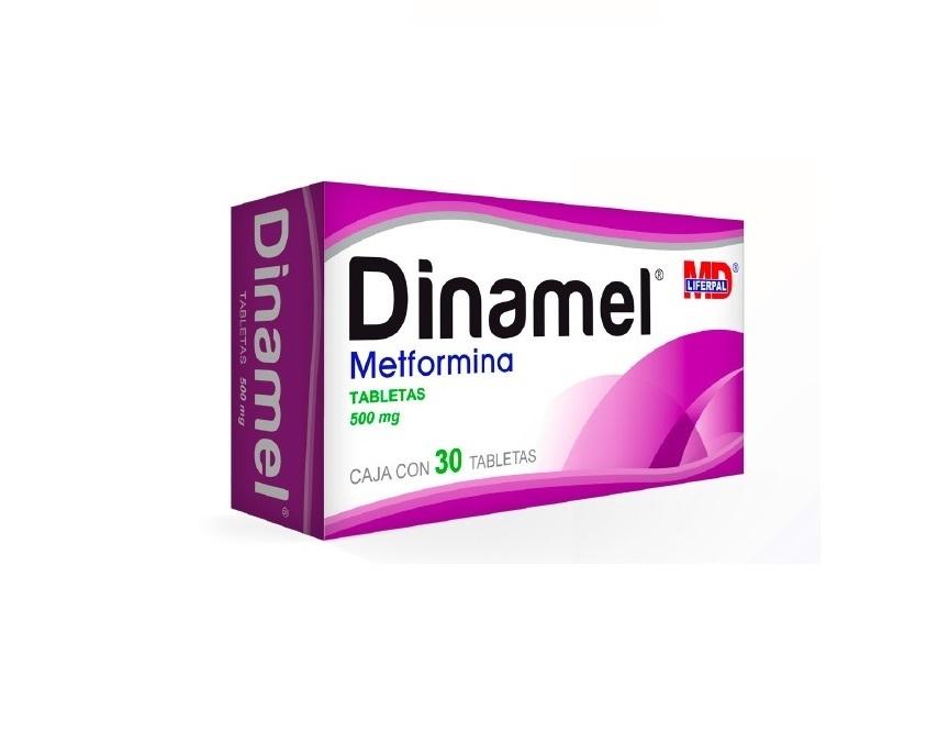 DINAMEL 30 TAB 500 MG