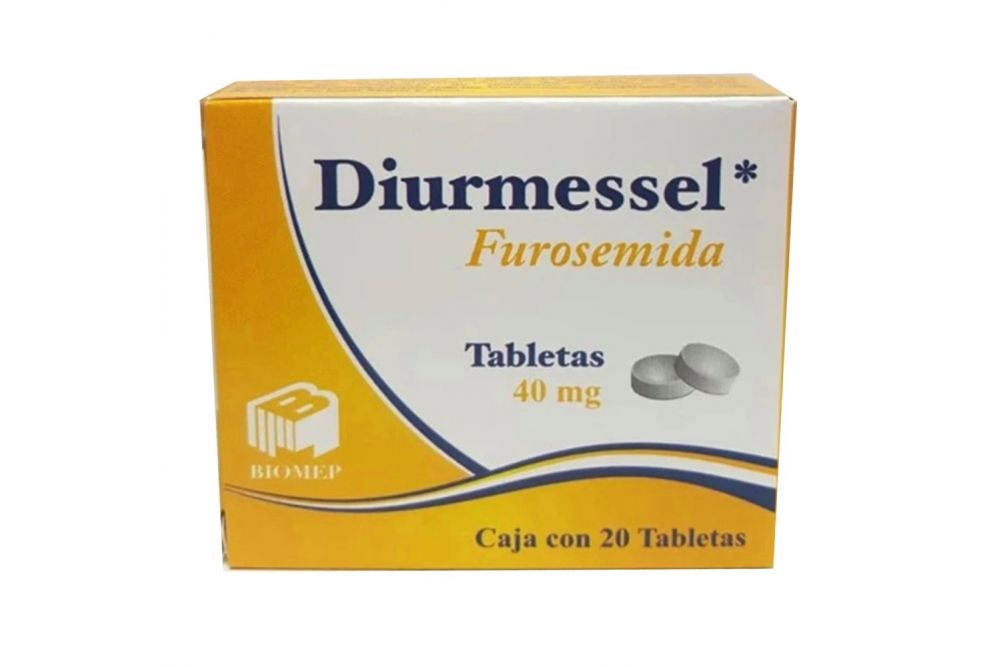 DIURMESSEL 20 TAB 40 MG