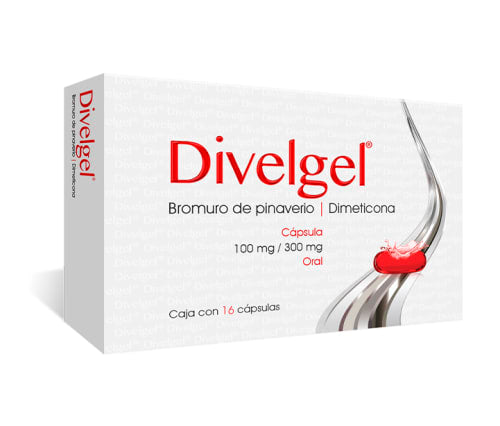 DIVELGEL 16 CAPS 100/300 MG