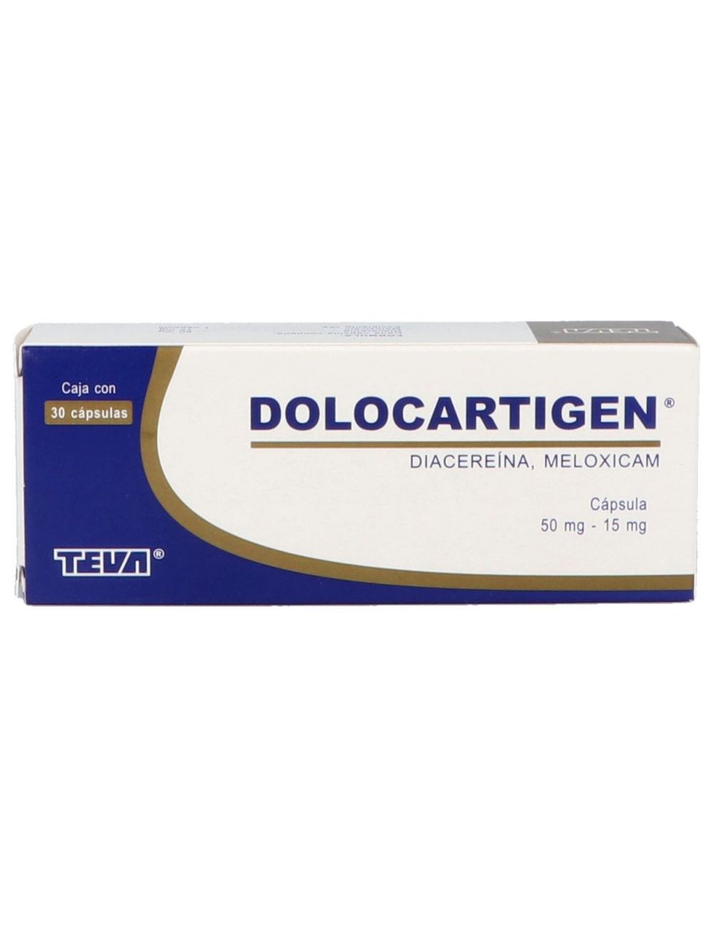 DOLOCARTIGEN 50/15MG 30 CAPS
