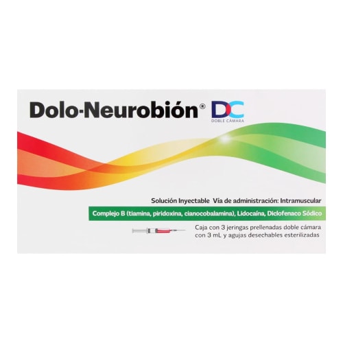 DOLO NEUROBION DC INY PREC/3