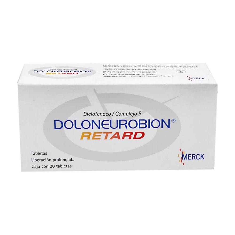 DOLO NEUROBION RET 100/1MG 20 TAB