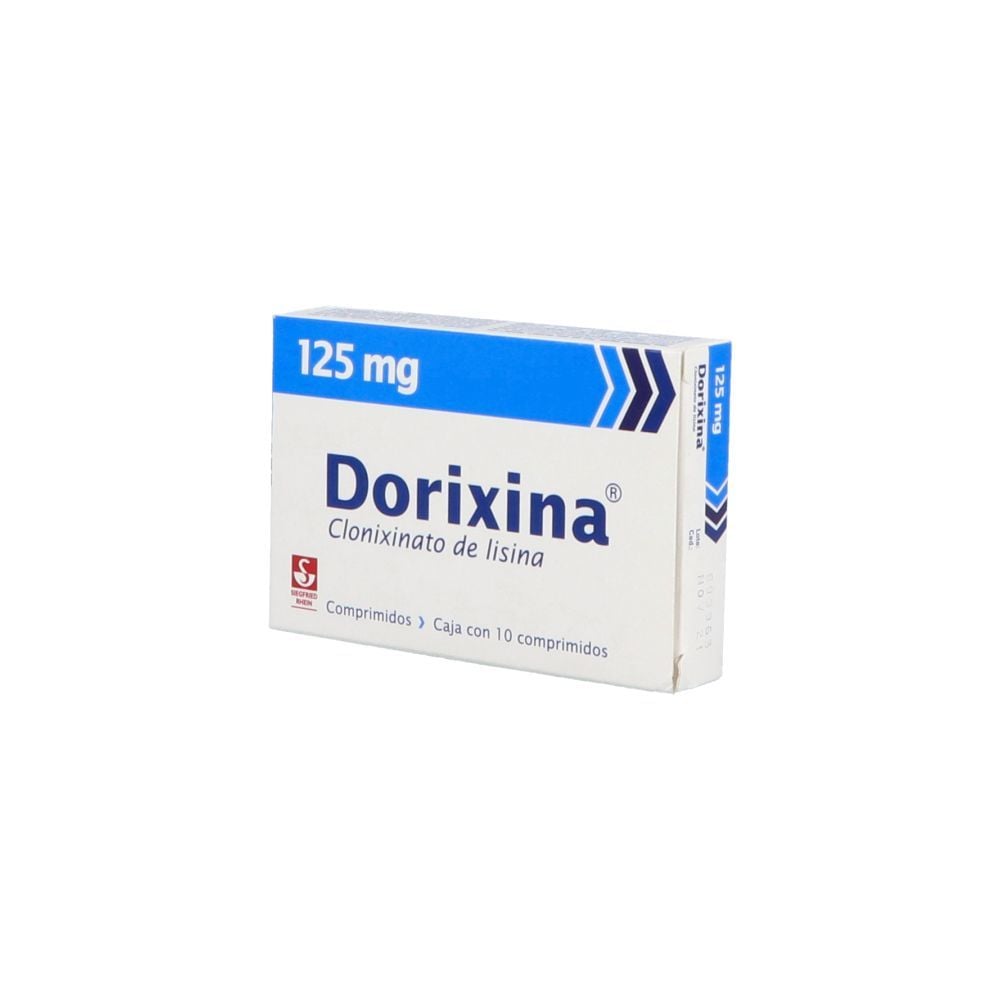 DORIXINA 125 MG 10 TAB