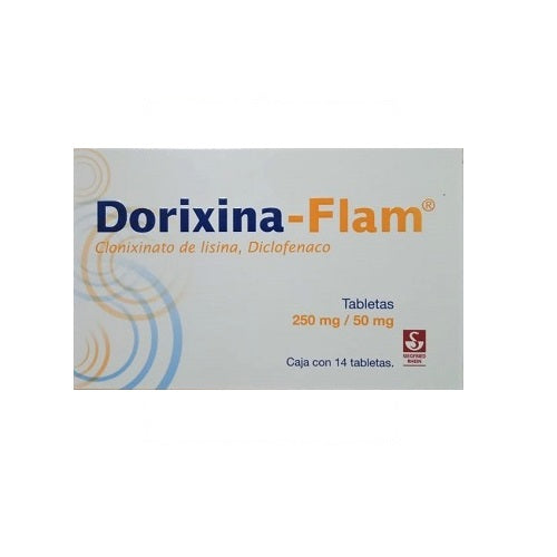 DORIXINA FLAM 250/50 MG 14 TAB