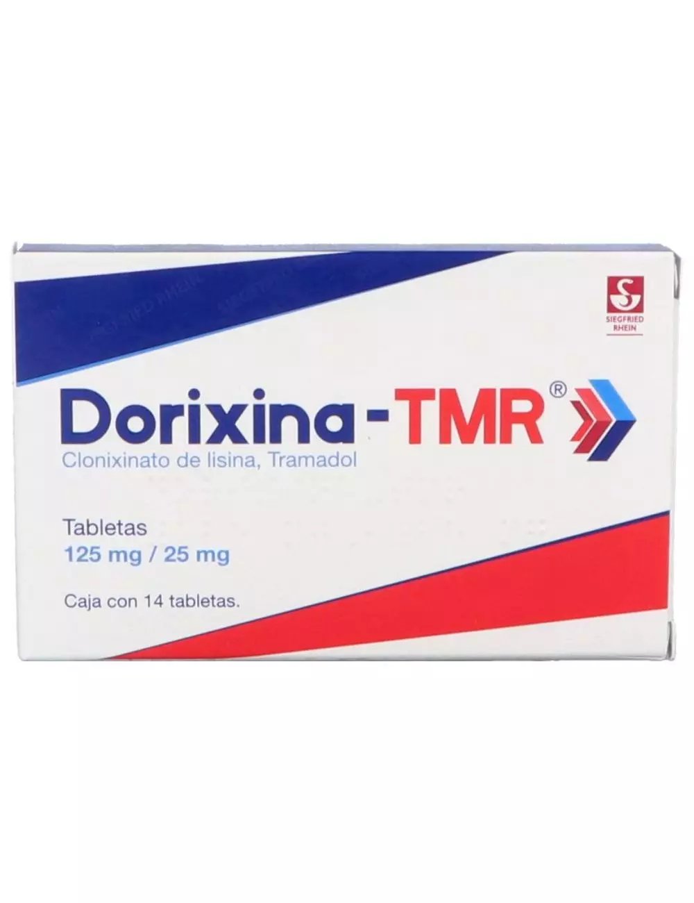 DORIXINA-TMR 125/25MG 14 TAB