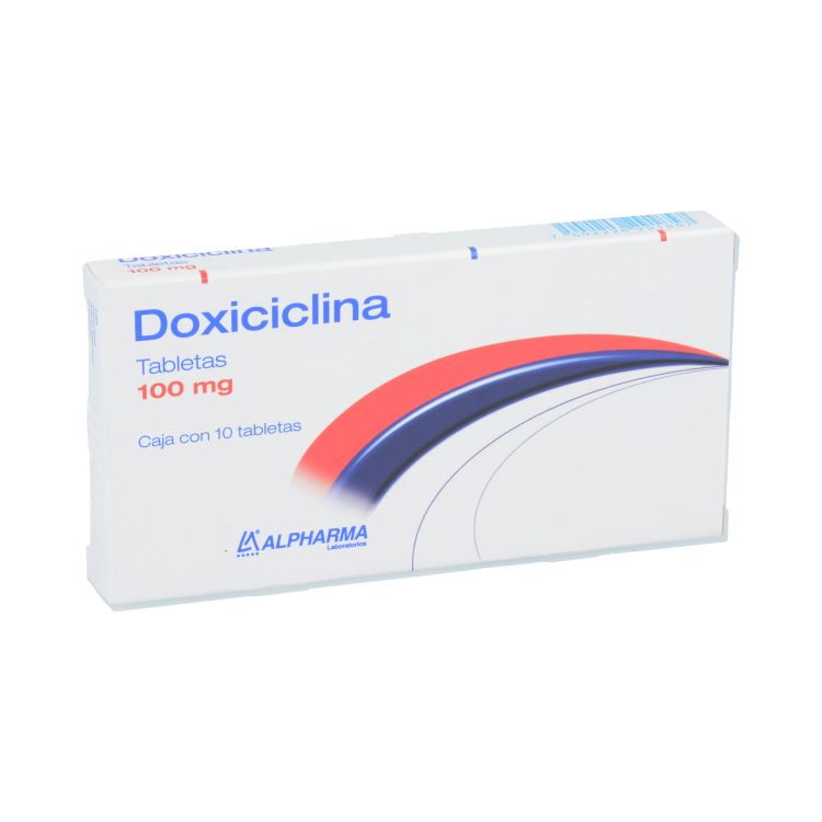 DOXICICLINA 10 TAB 100 MG