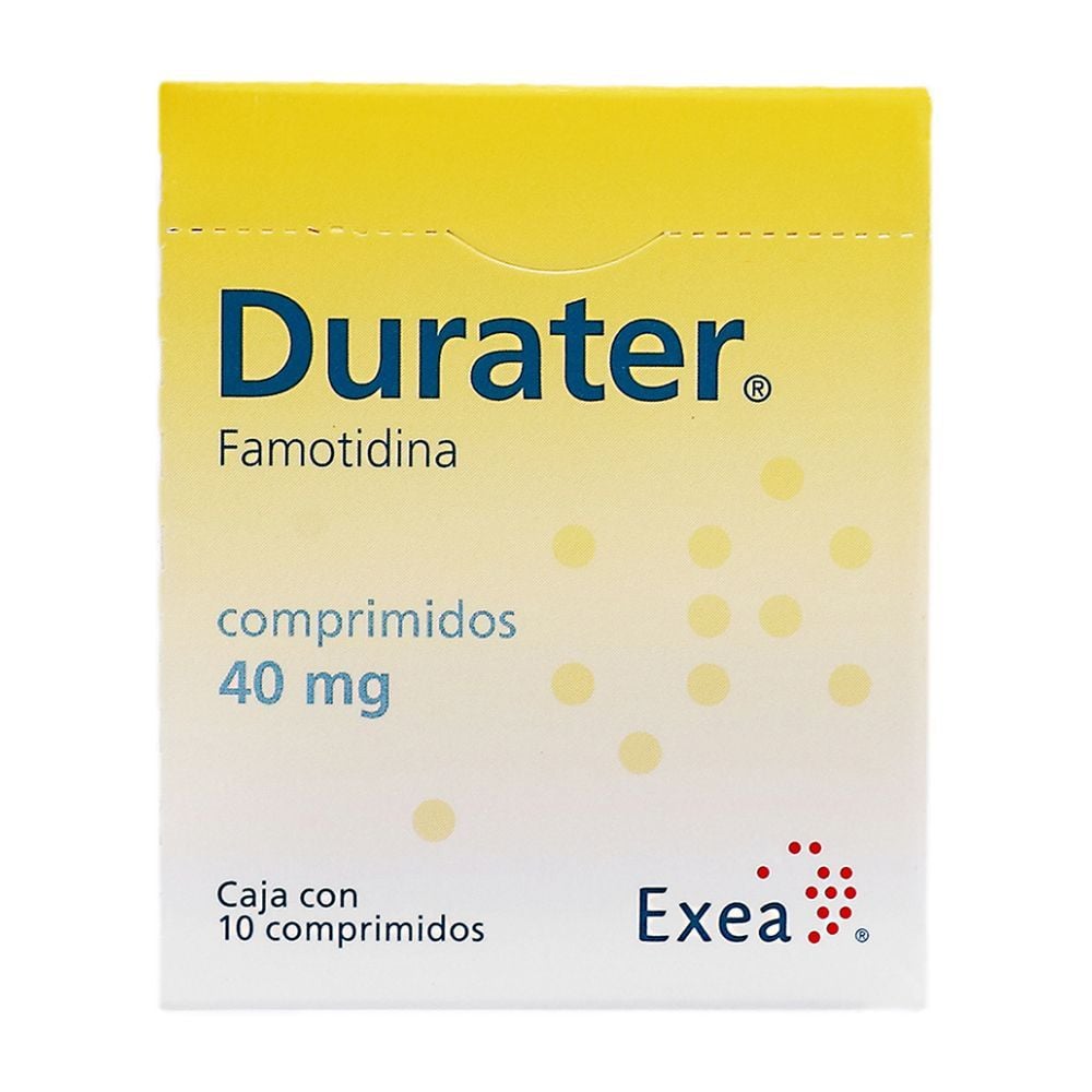 DURATER 40 MG 10 CPR