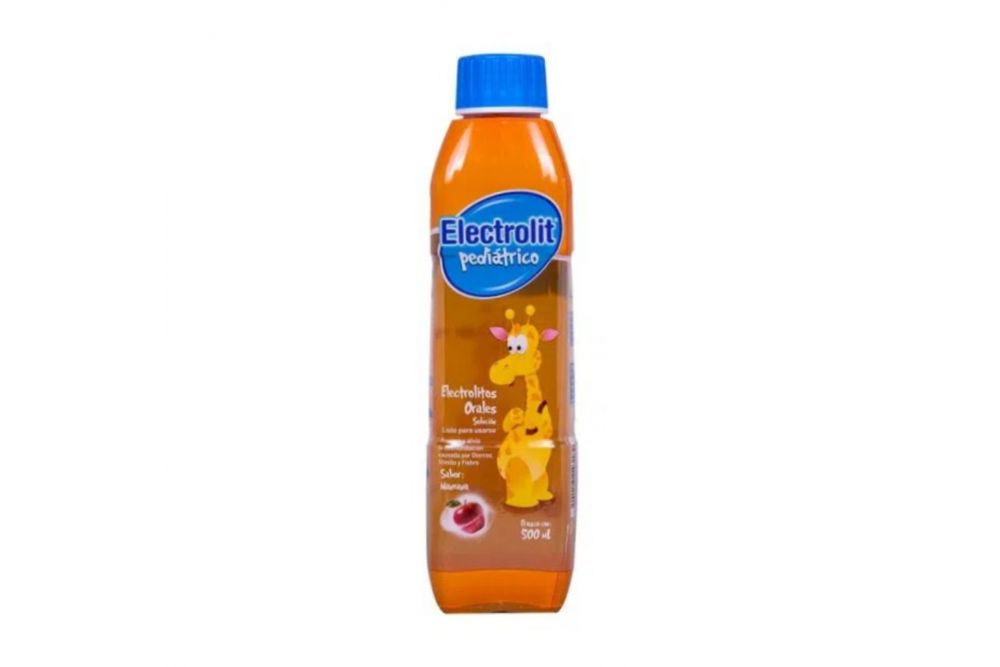 ELECTROLIT PED MANZANA 500 ML
