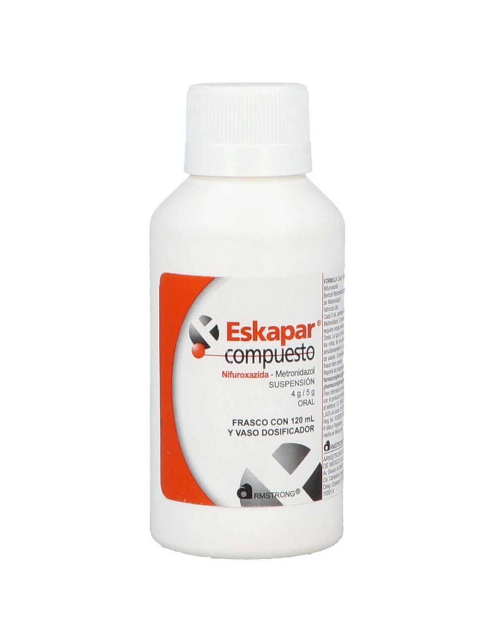 ESKAPAR COMP SUSP 120ML+ VASO DOSIF