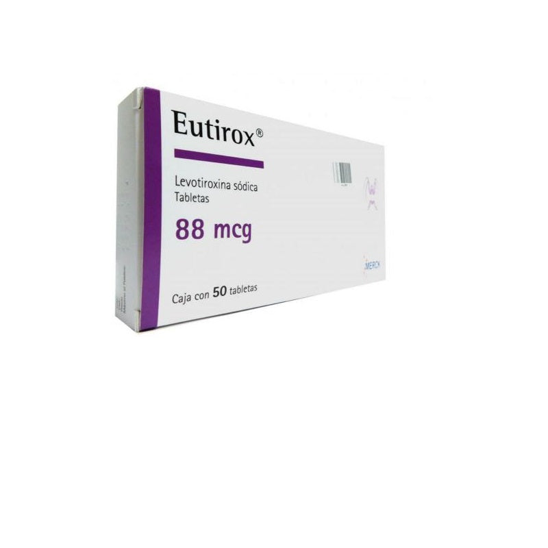 EUTIROX 88 MCG 50 TAB