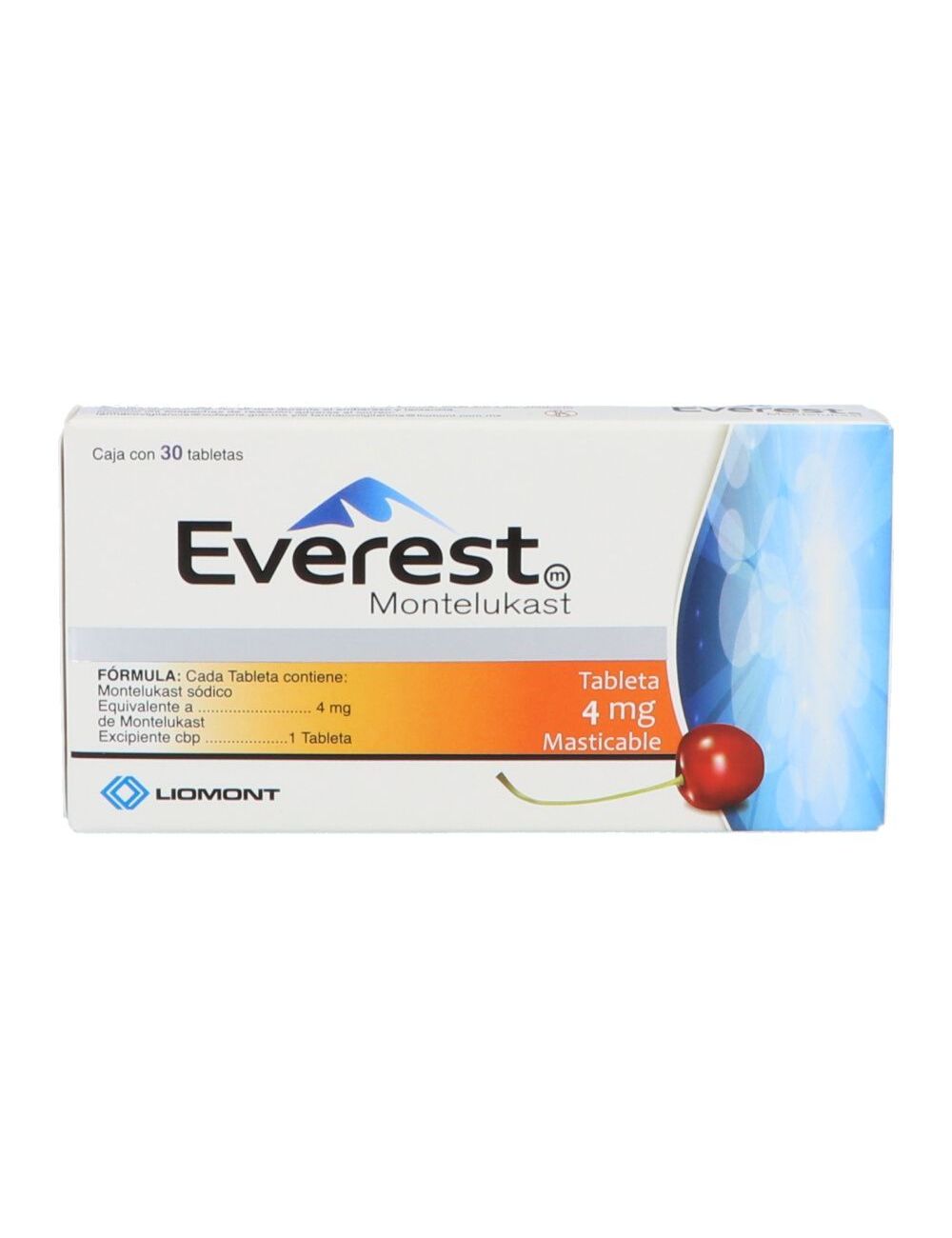 EVEREST MONTELUKAST 4 MG 30 TAB