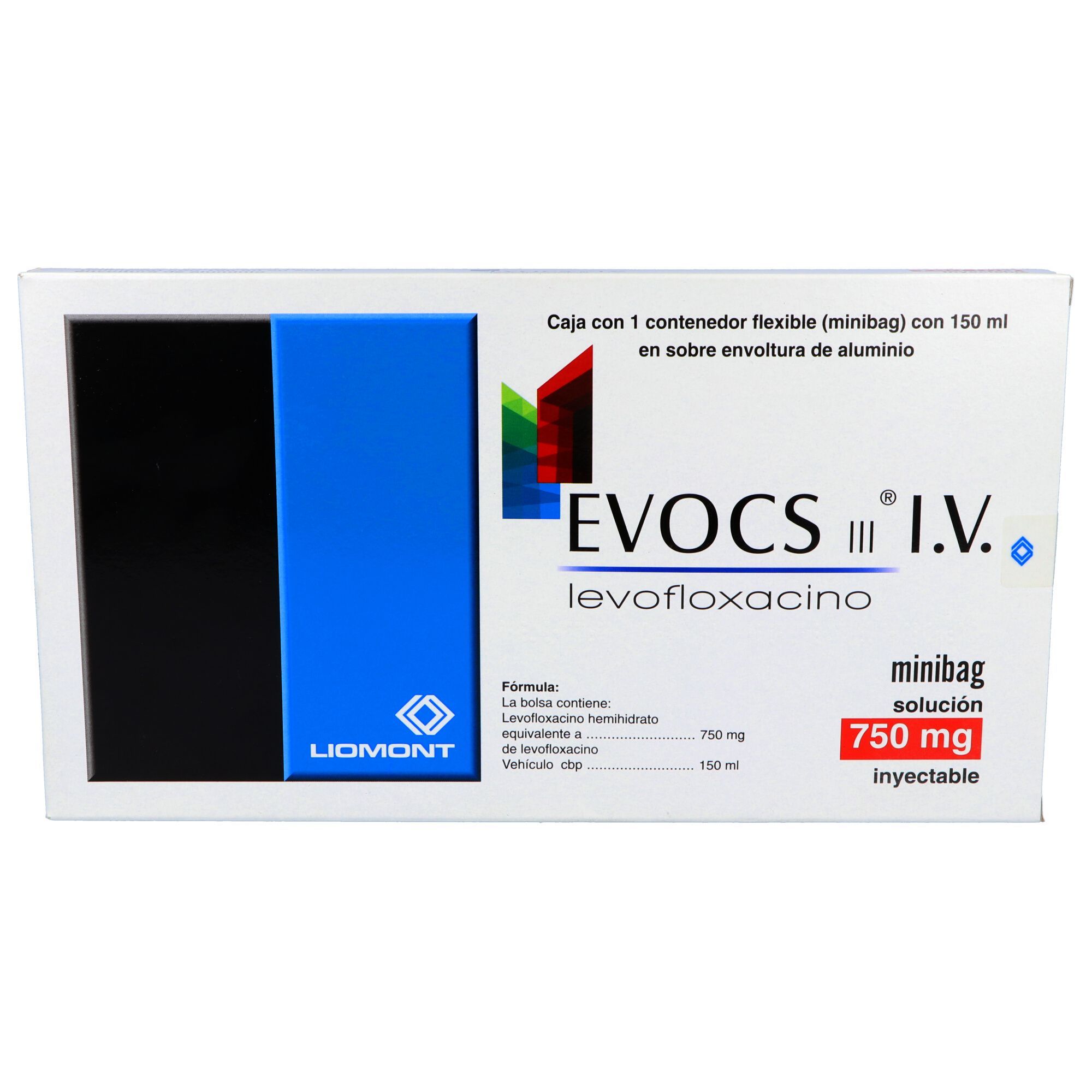 EVOCS 111 750MG SOL INY 150ML