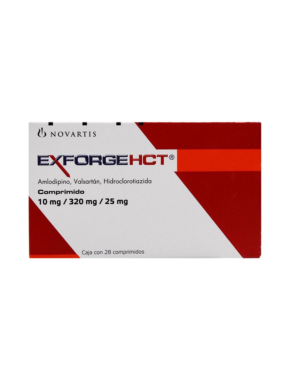 EXFORGE HCT10/320/25 MG 28 CPR