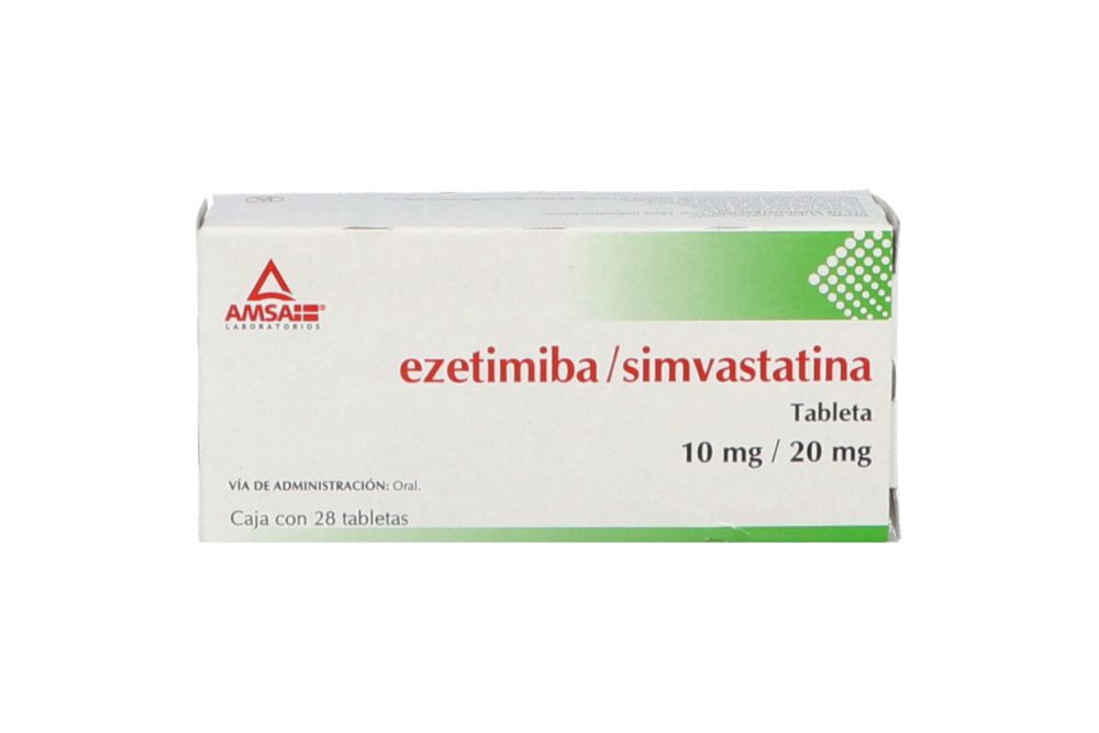 EZETIMIBA/SIMVASTA 28 TAB 10/20 MG