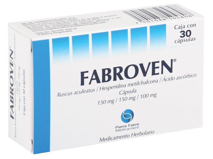 FABROVEN 150 MG 30 CAPS