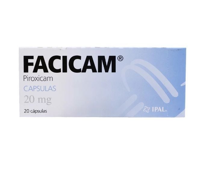 FACICAM 20 MG 20 CAPS